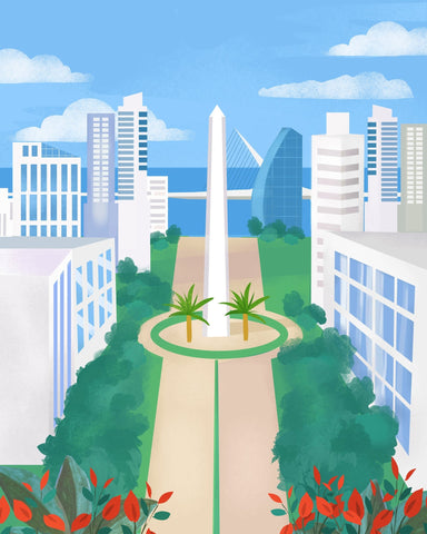 Buenos Aires Cityscape No2