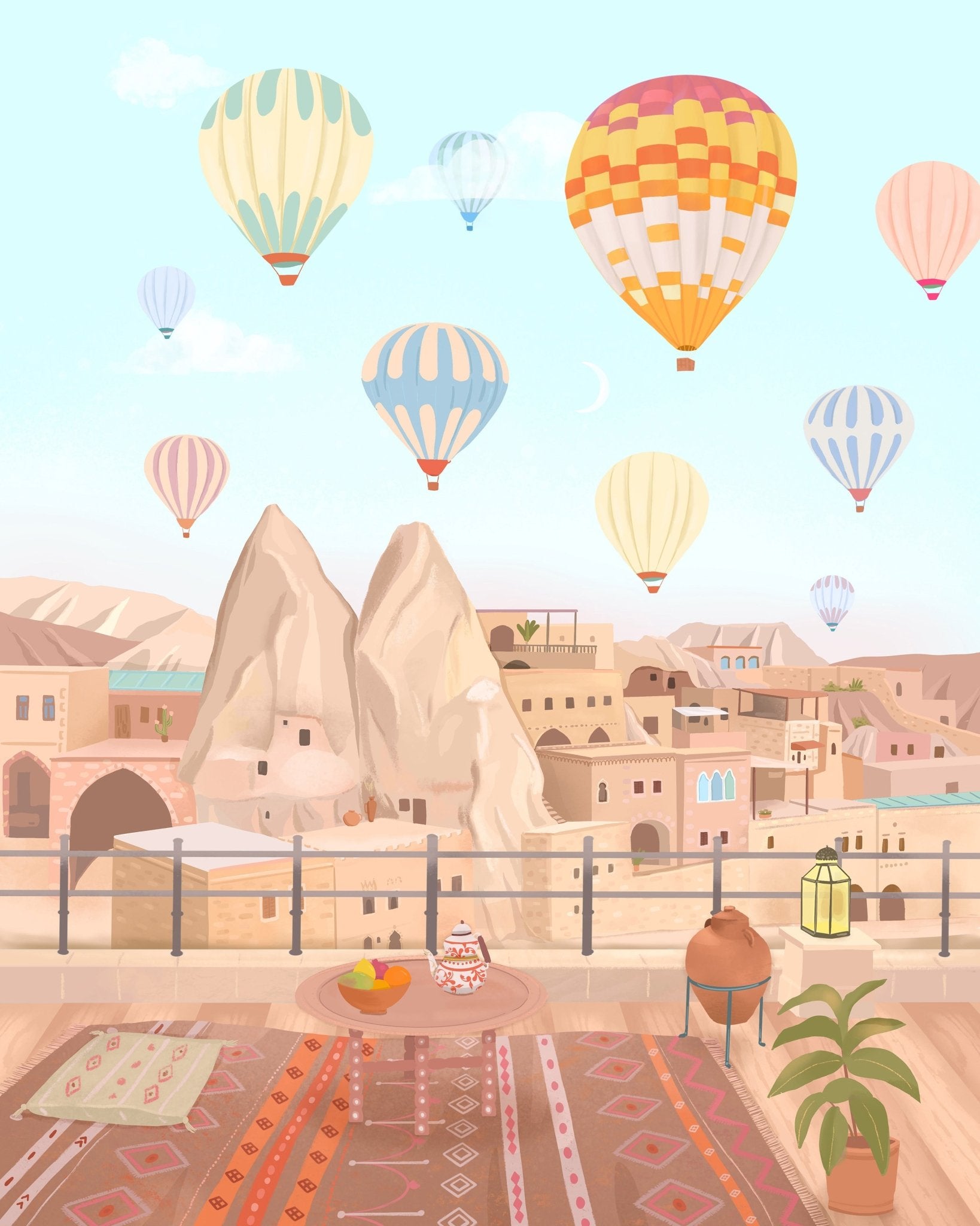 Cappadocia Balloon View No1