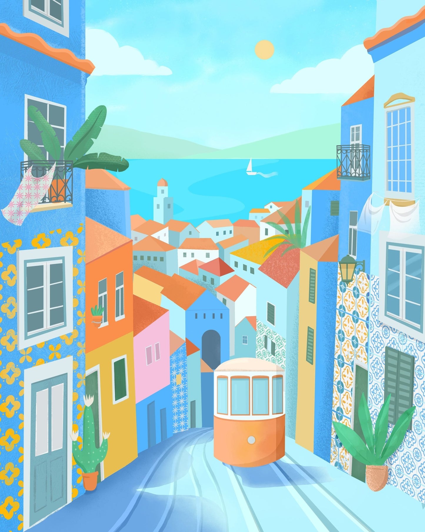 Lisbon Tram Street No2