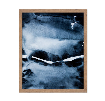 Dark Blue Watercolor Texture