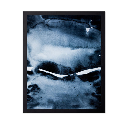 Dark Blue Watercolor Texture