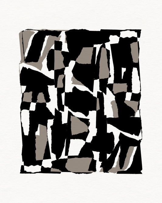 Abstract Paper Collage No2