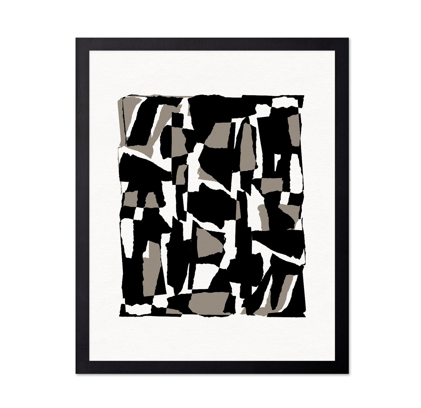 Abstract Paper Collage No2