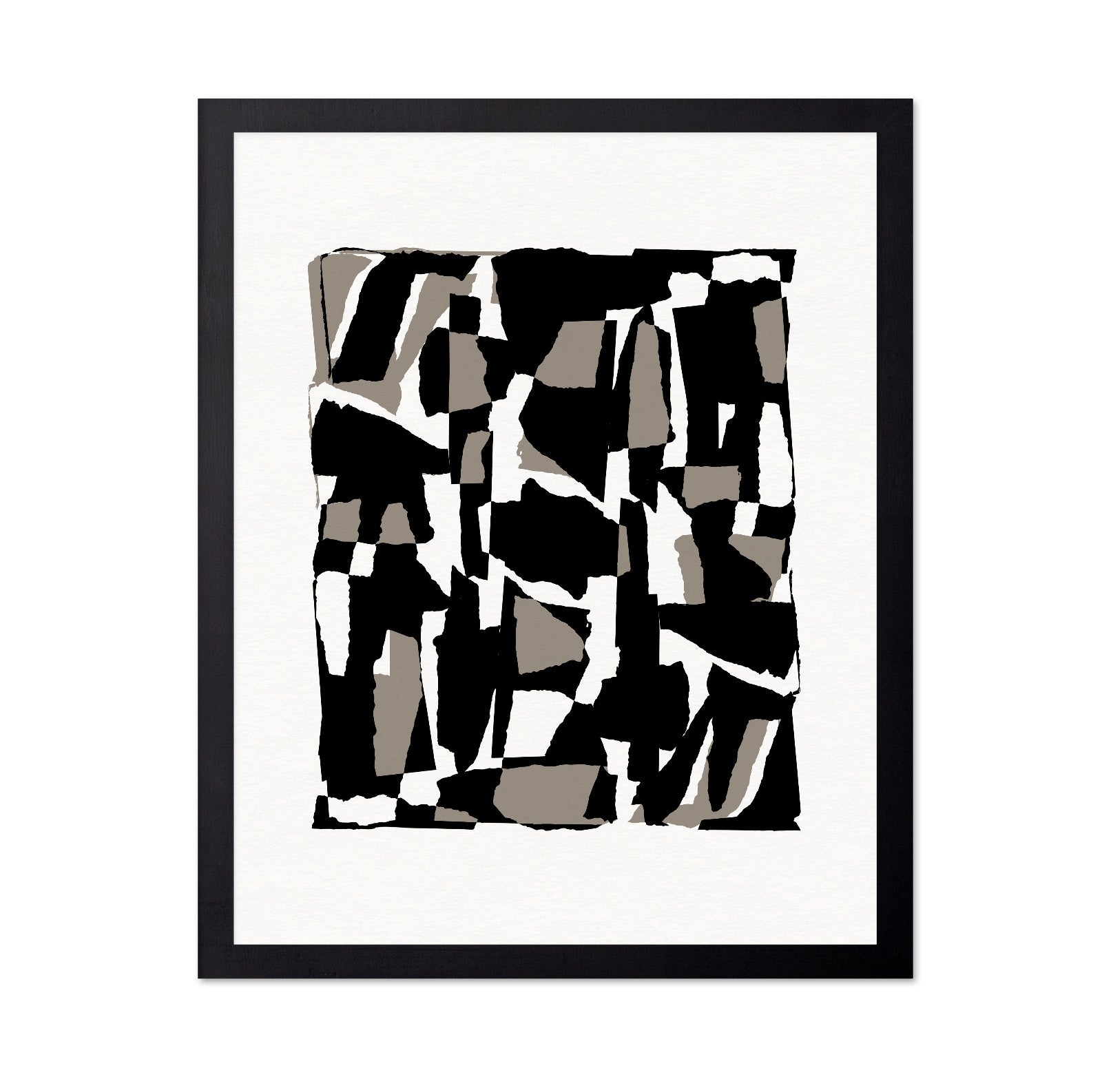 Abstract Paper Collage No2