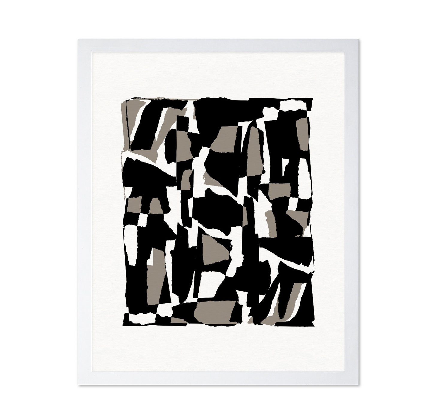 Abstract Paper Collage No2