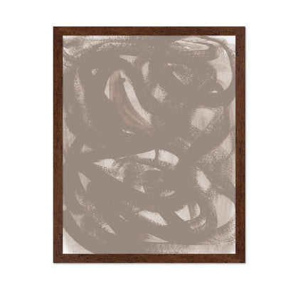 Neutral Abstract Brush Texture