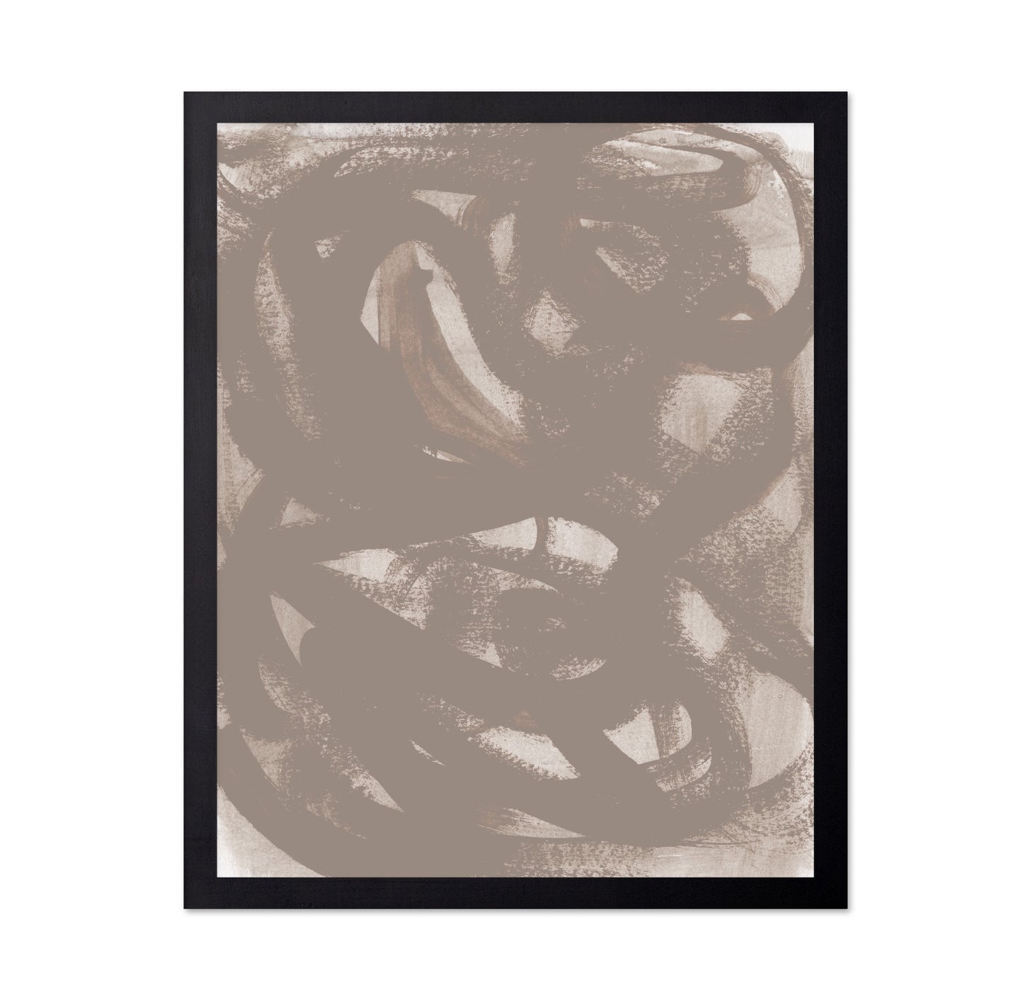 Neutral Abstract Brush Texture