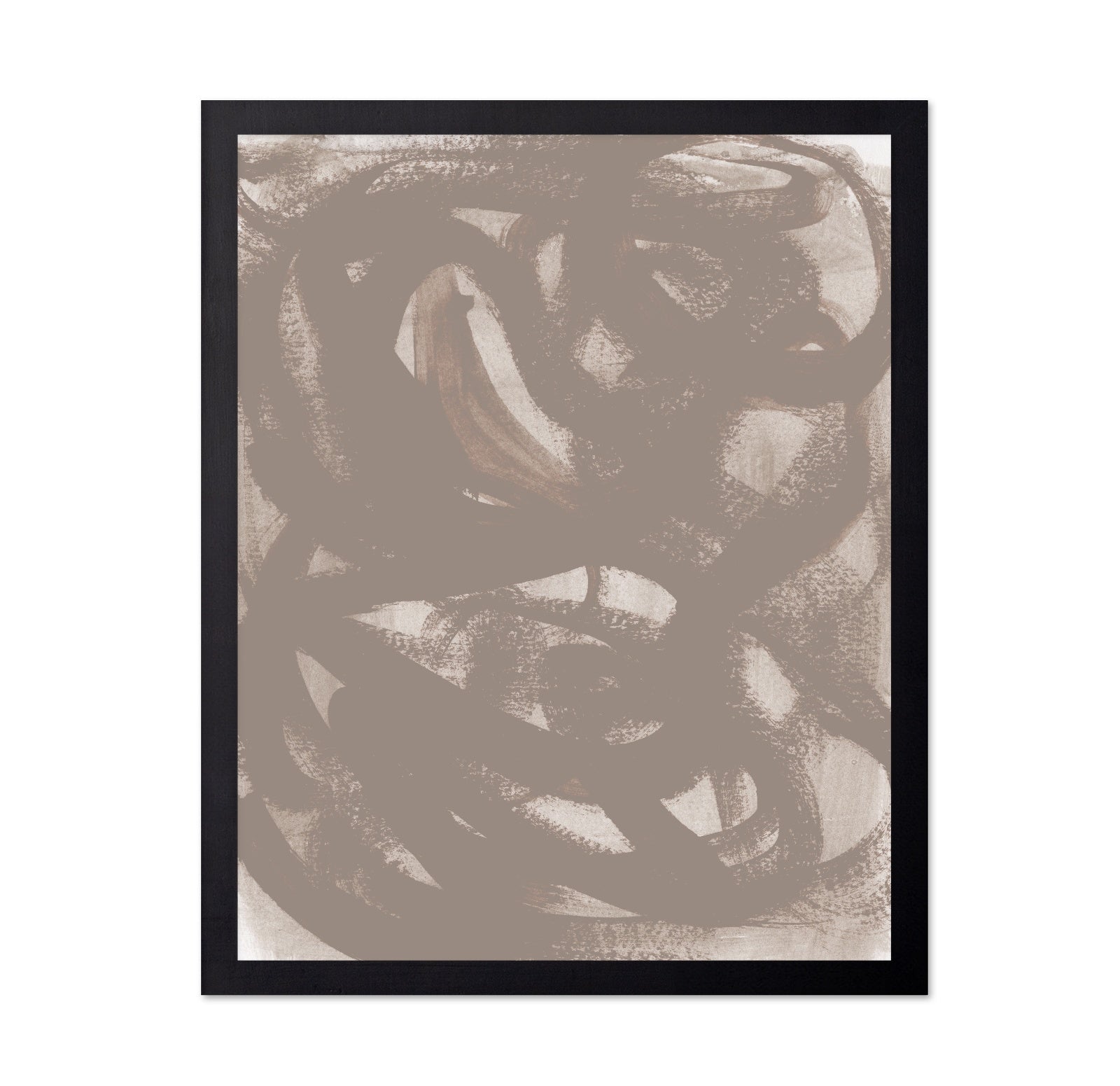 Neutral Abstract Brush Texture