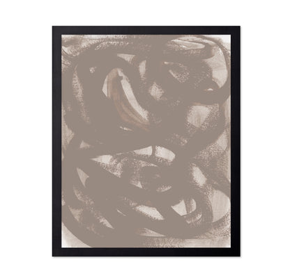Neutral Abstract Brush Texture