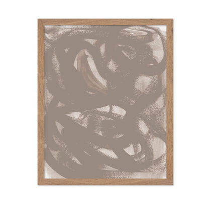 Neutral Abstract Brush Texture