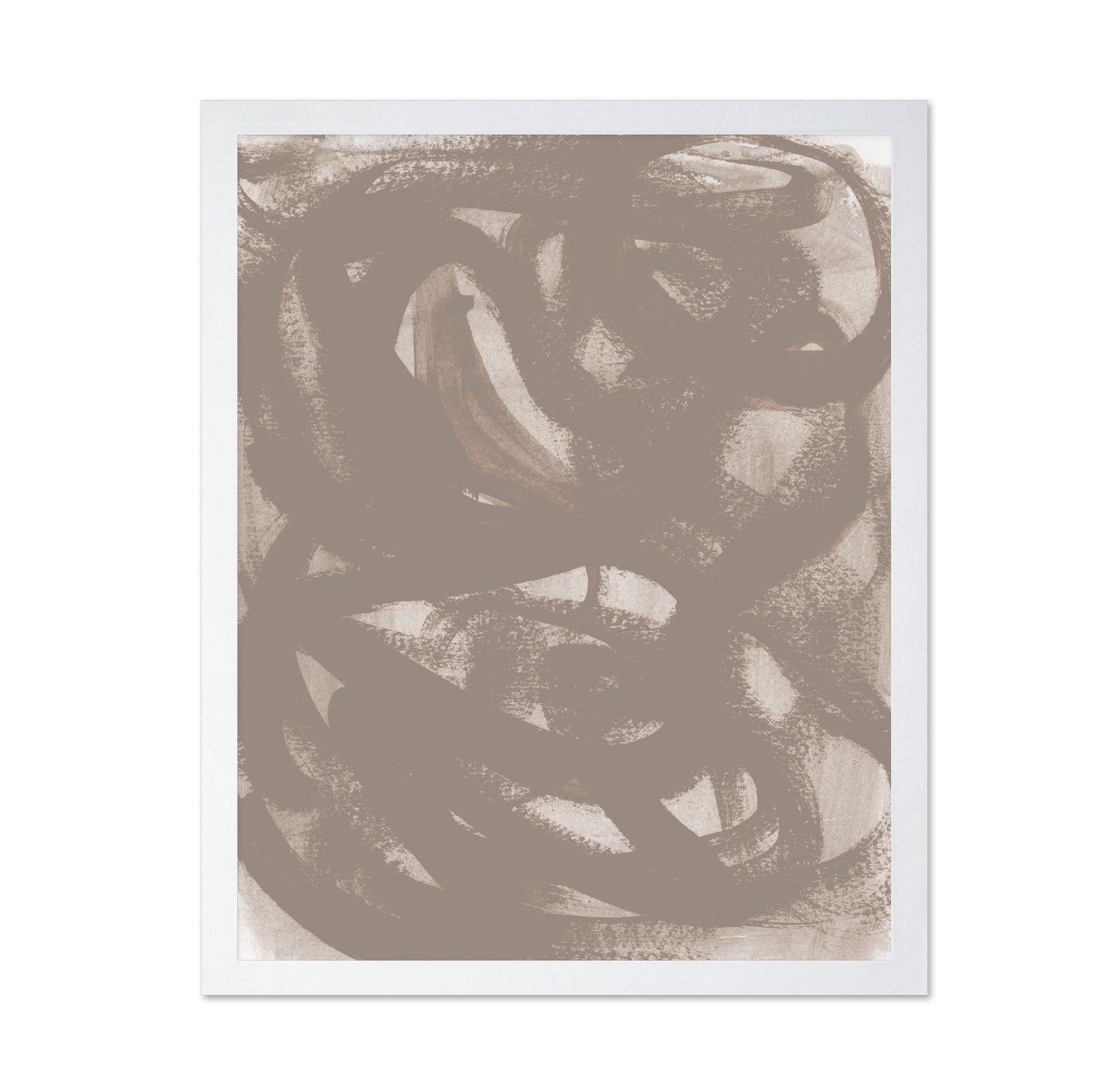 Neutral Abstract Brush Texture