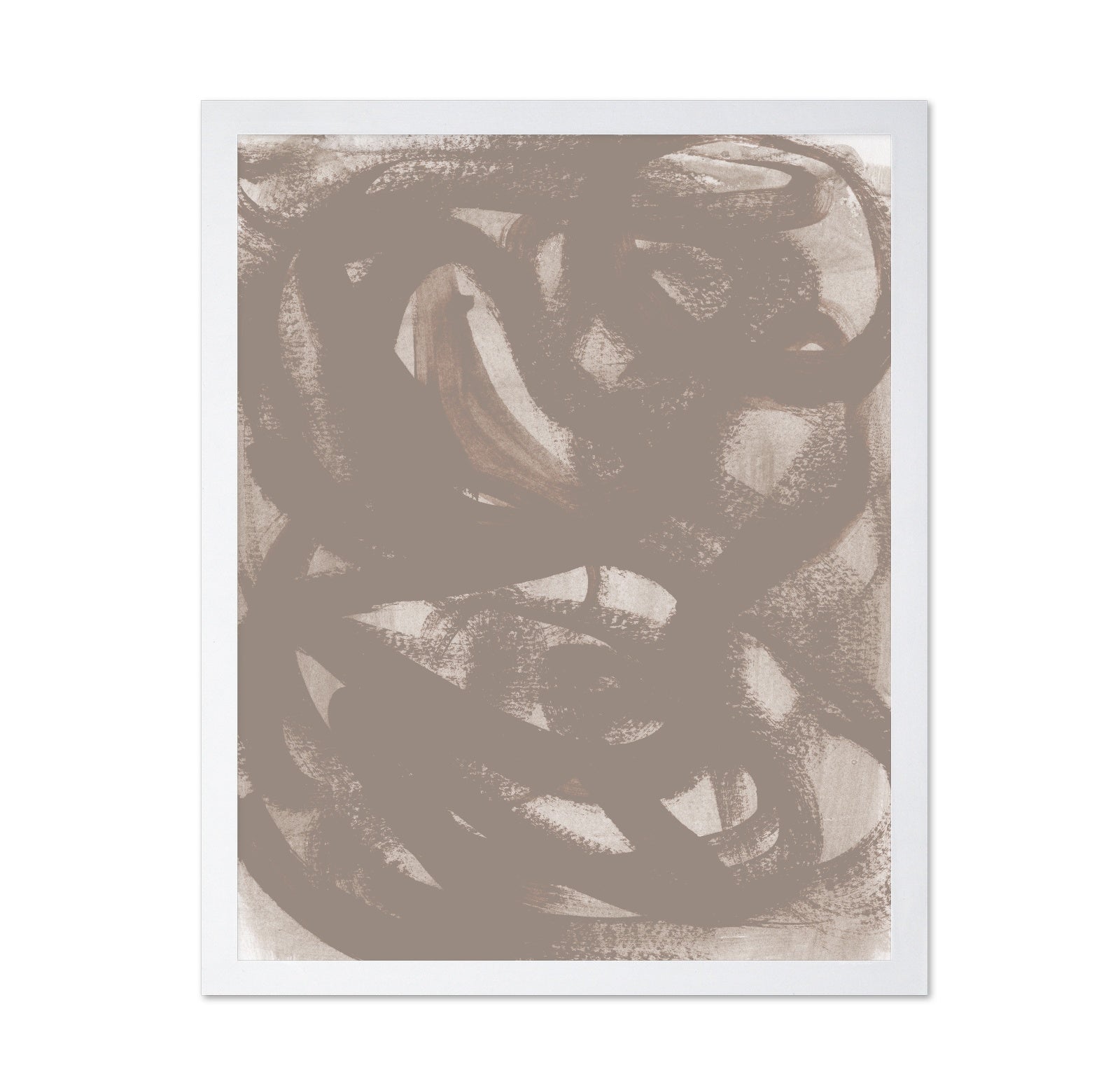 Neutral Abstract Brush Texture