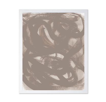 Neutral Abstract Brush Texture