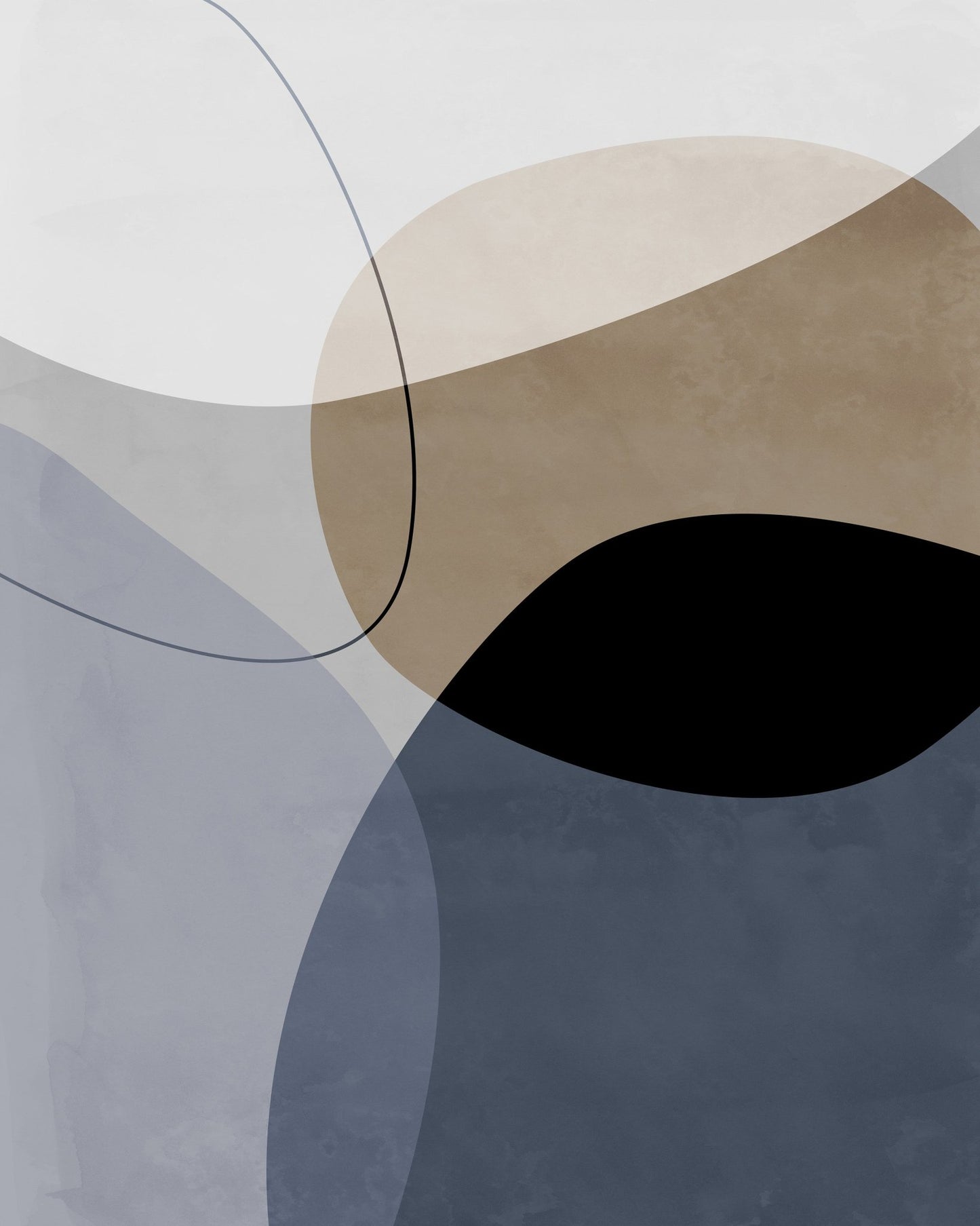 Neutral Curved Shapes