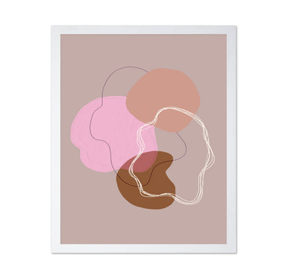 Blush Organic Shapes