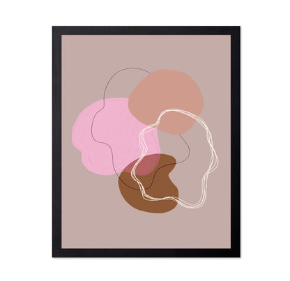 Blush Organic Shapes