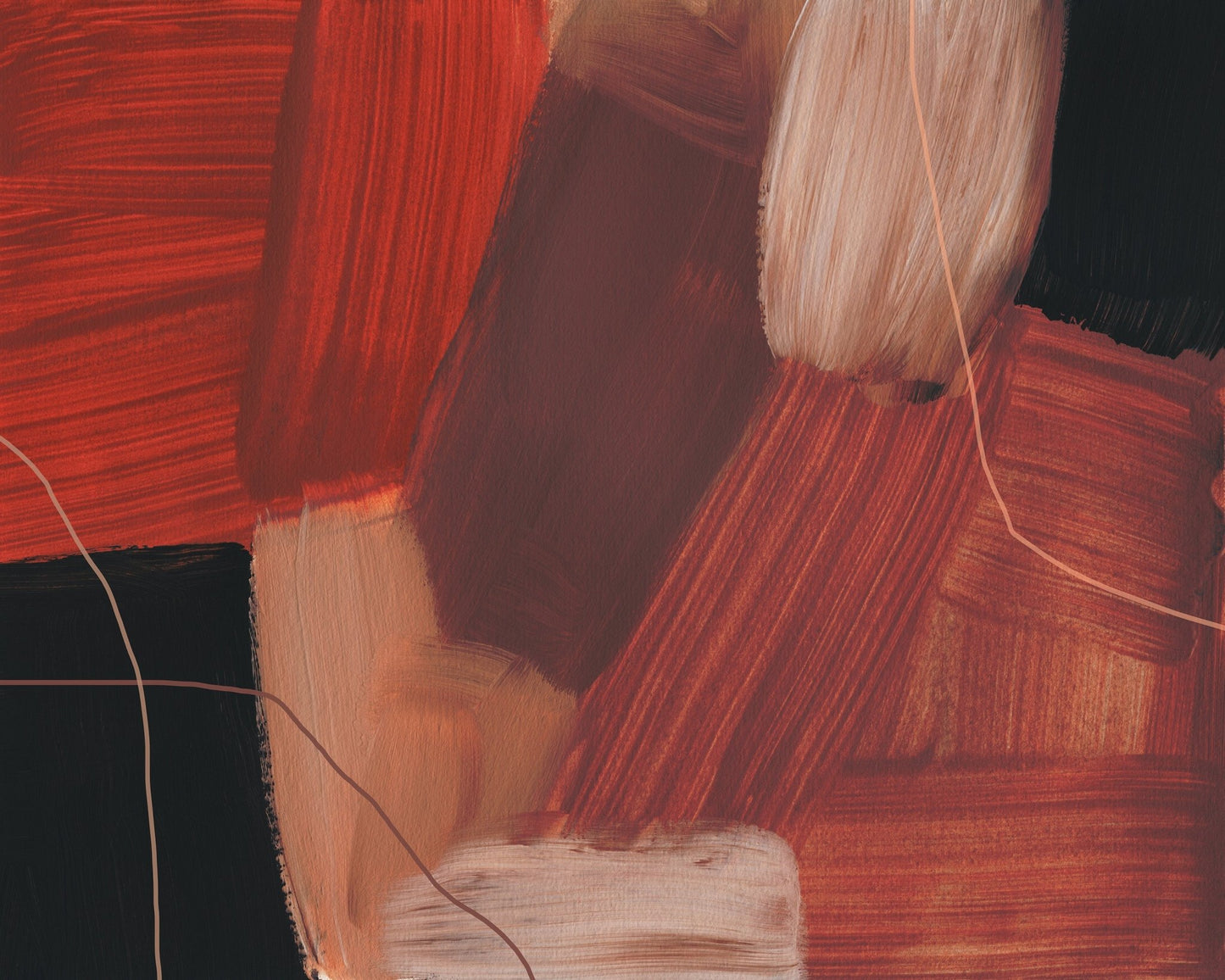 Bold Red Brush