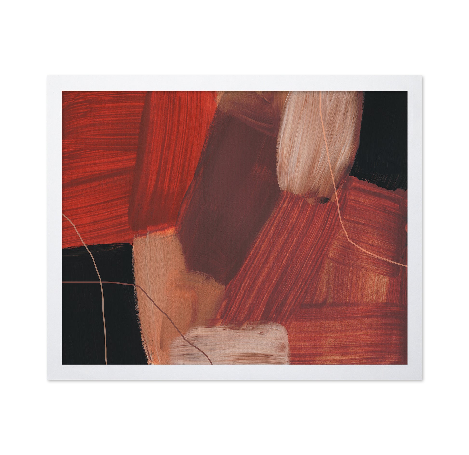 Bold Red Brush