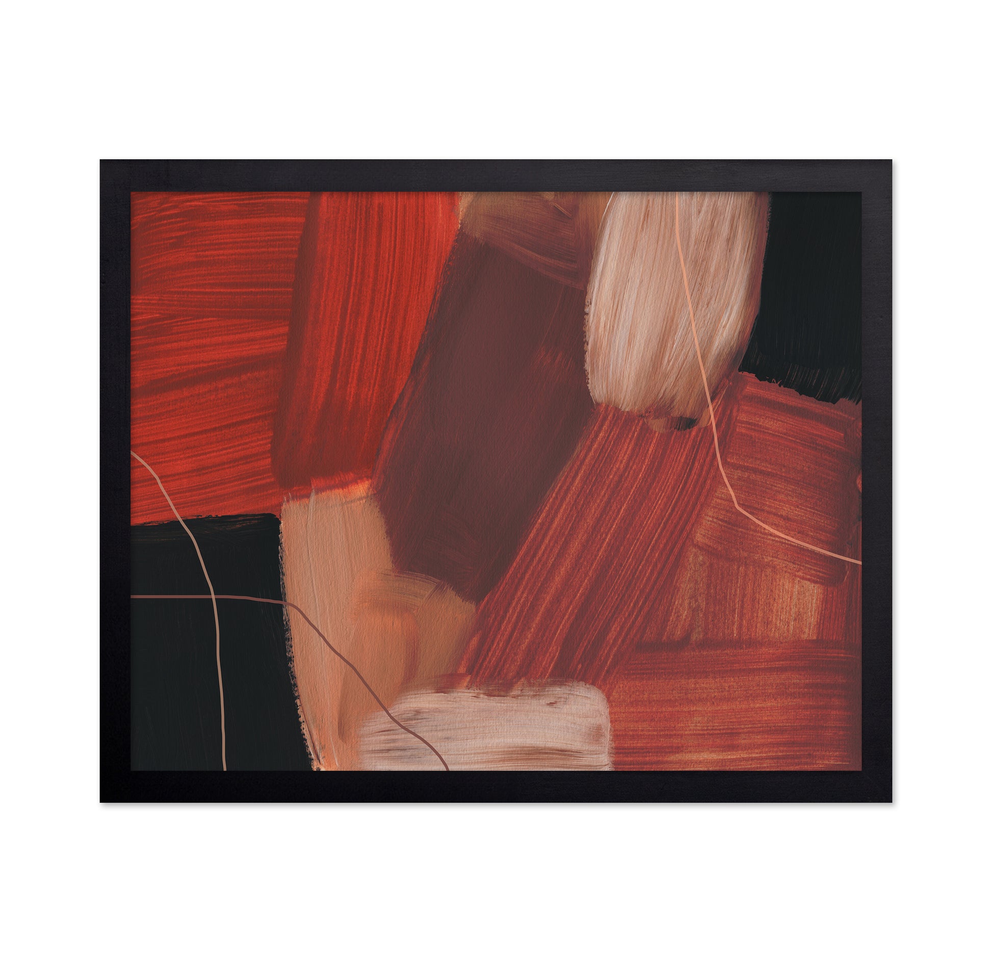 Bold Red Brush