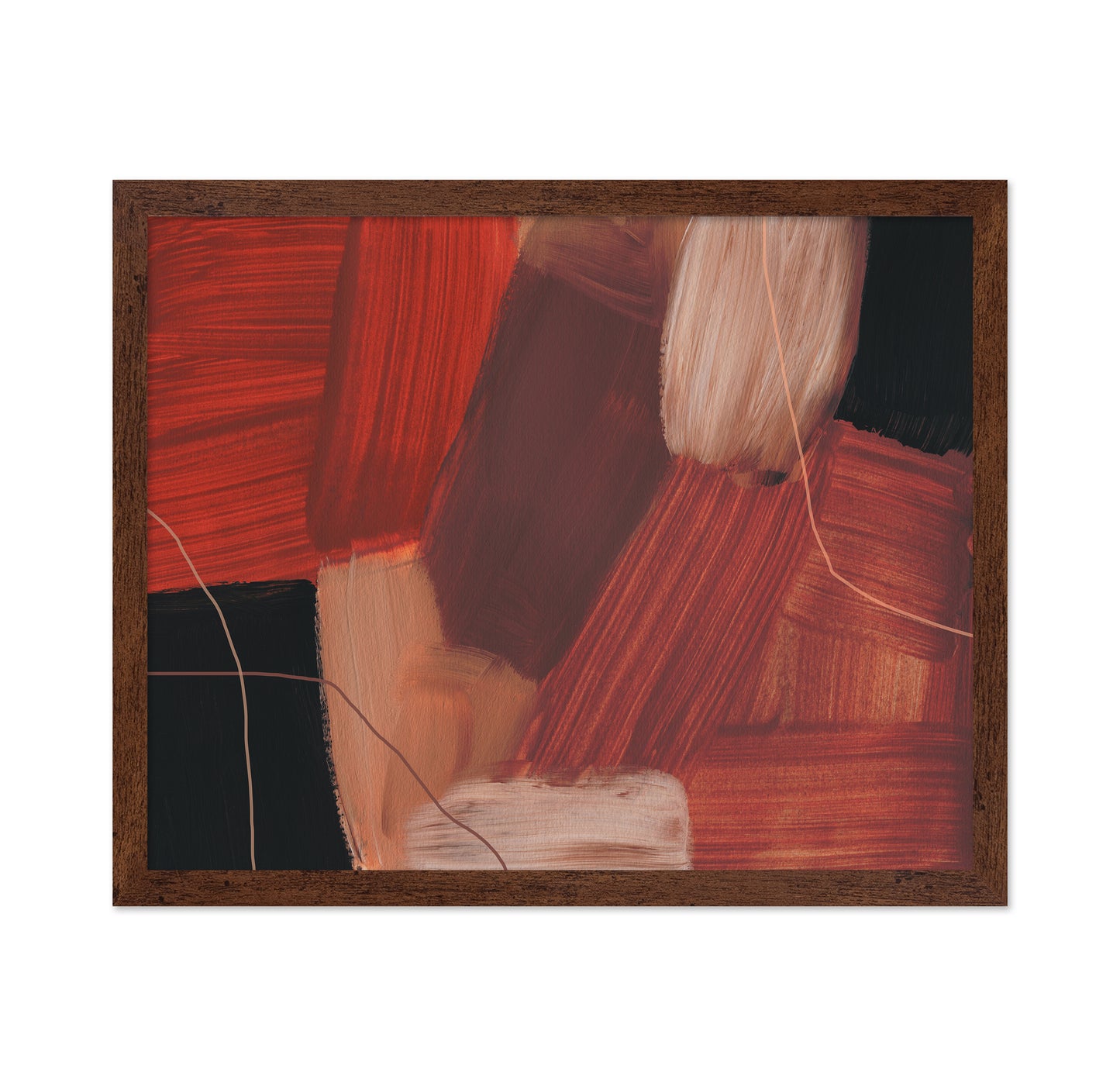 Bold Red Brush