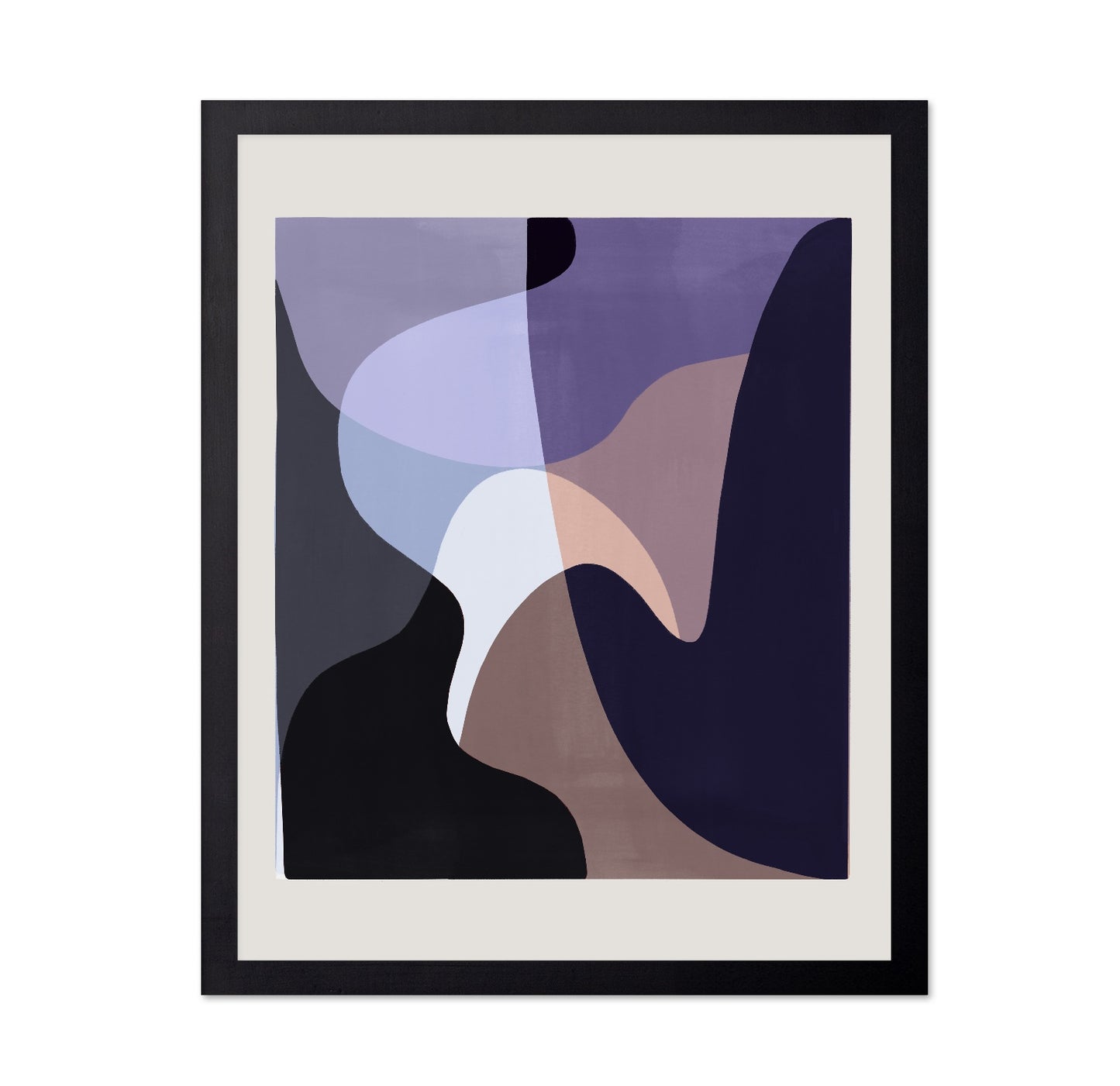 Fluid Color Shapes No1