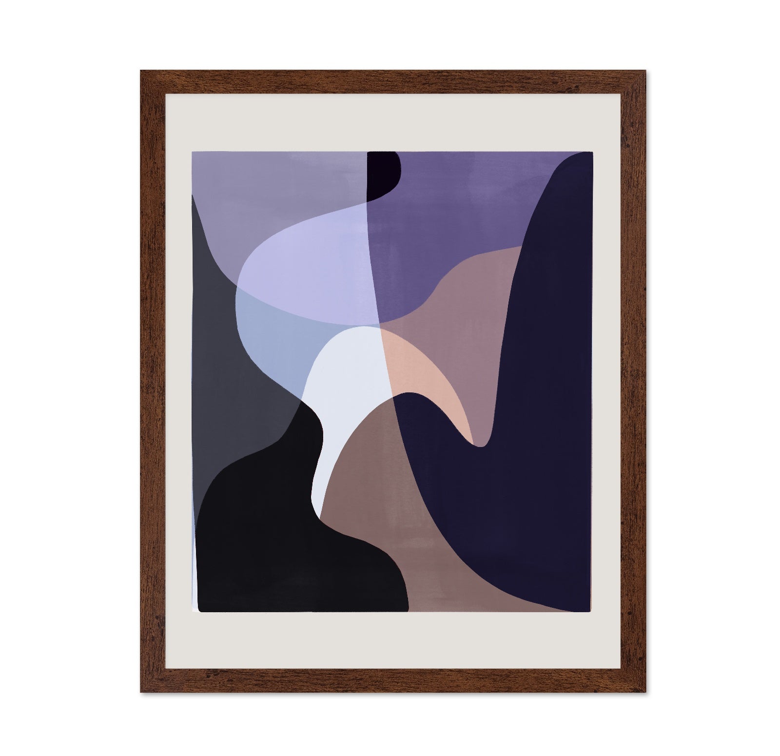 Fluid Color Shapes No1