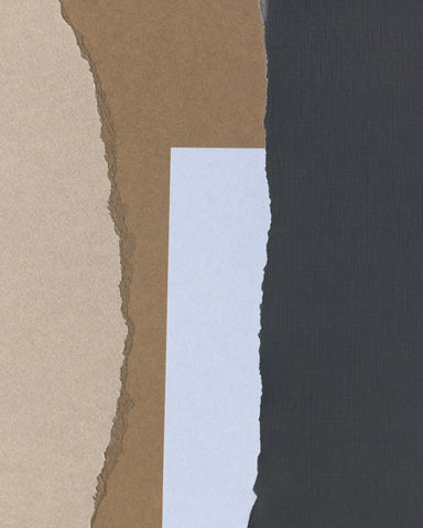 Neutral Torn Paper Layers No2