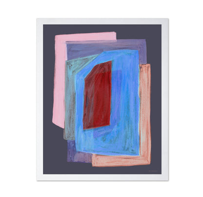 Chalk Layered Shapes