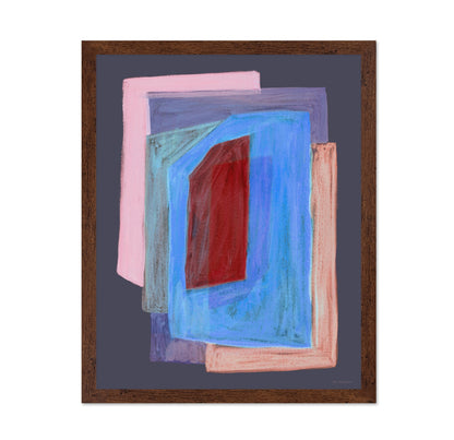 Chalk Layered Shapes