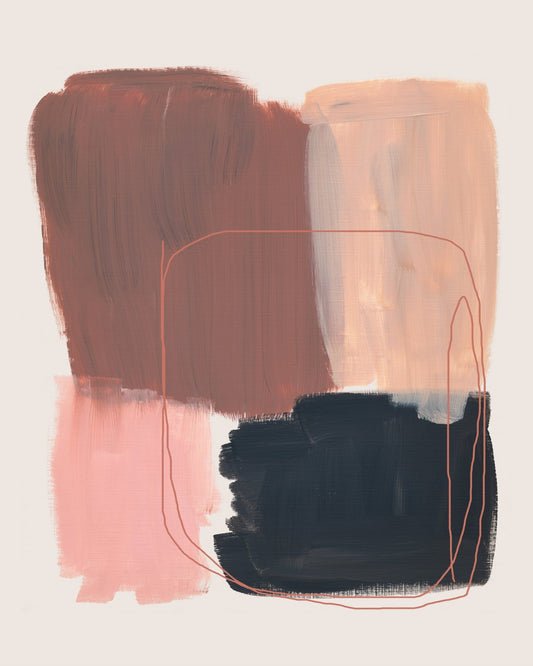 Warm Neutral Brush Blocks