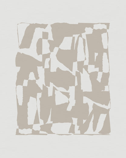 Neutral Paper Collage
