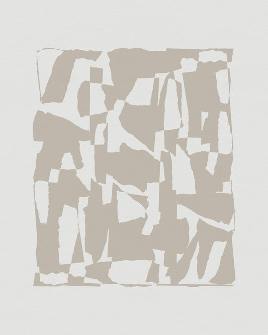 Neutral Paper Collage