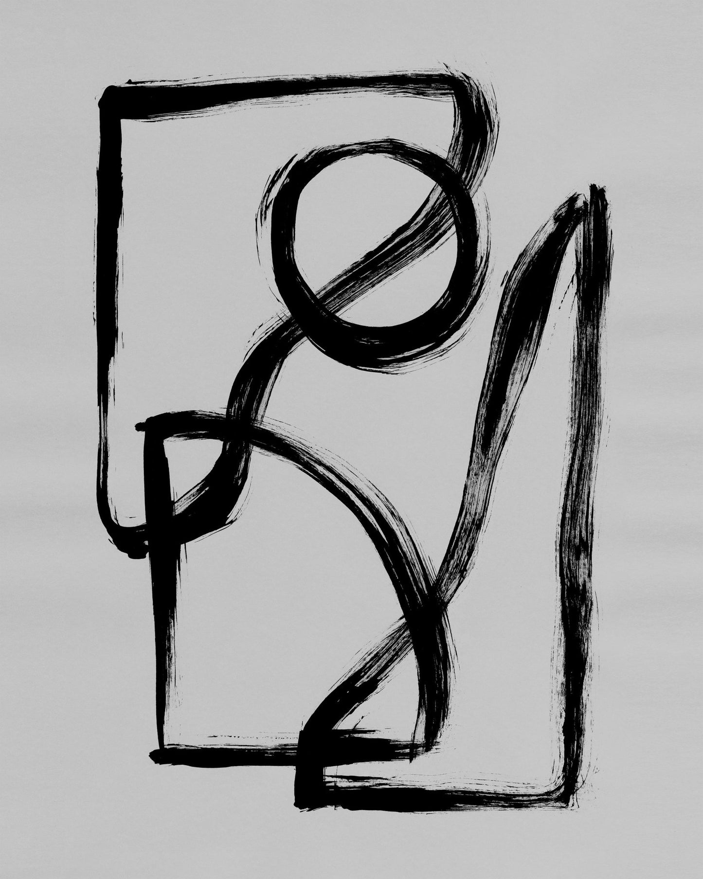 Bold Ink Shapes No1