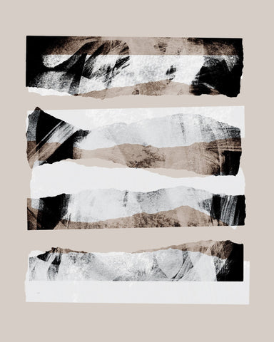 Layered Paper Strips