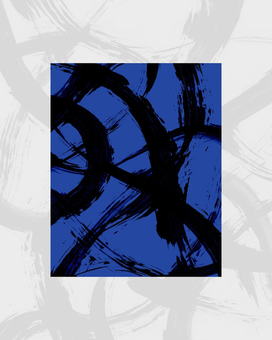Blue Brush Chaos