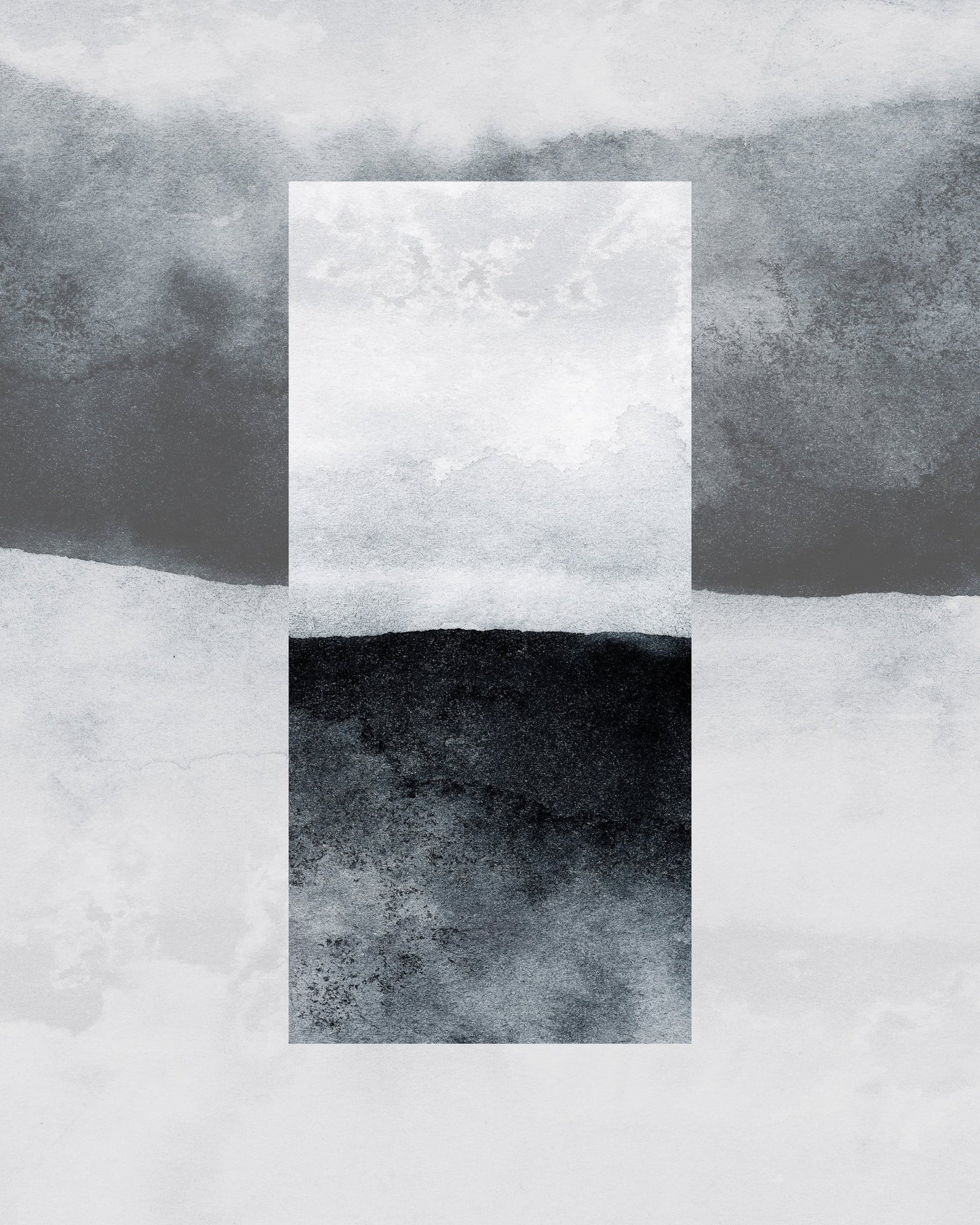 Monochrome Abstract Horizon