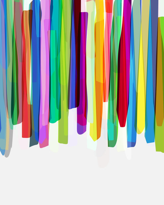 Vibrant Vertical Stripes