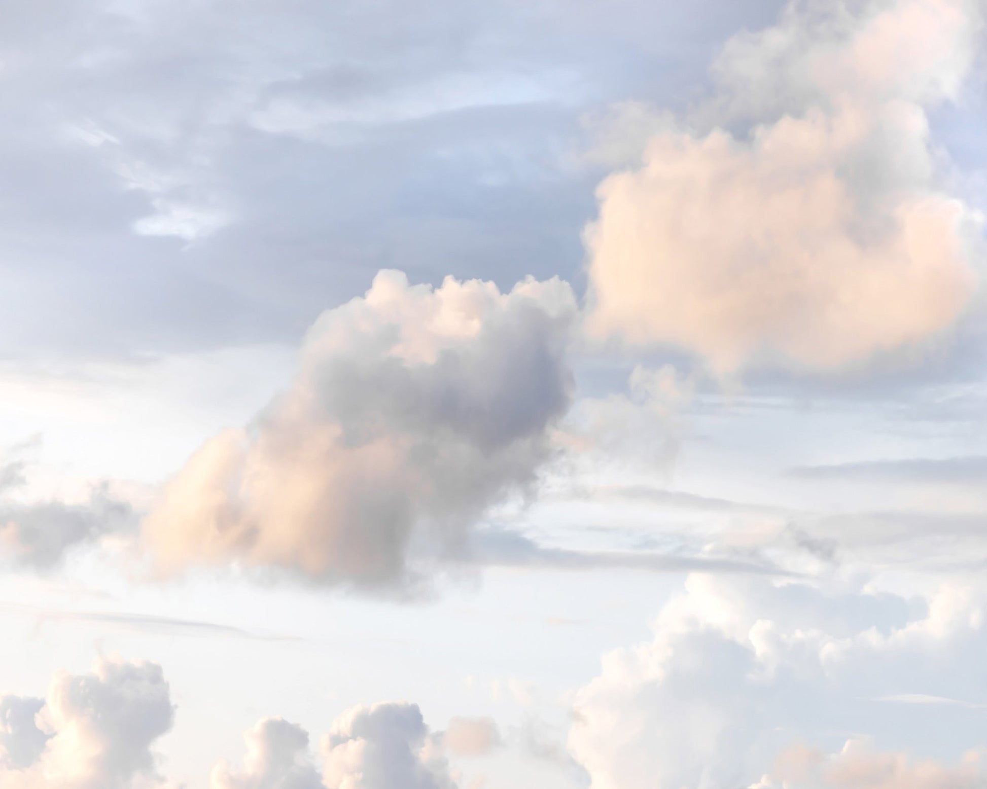 Soft Pastel Clouds No1
