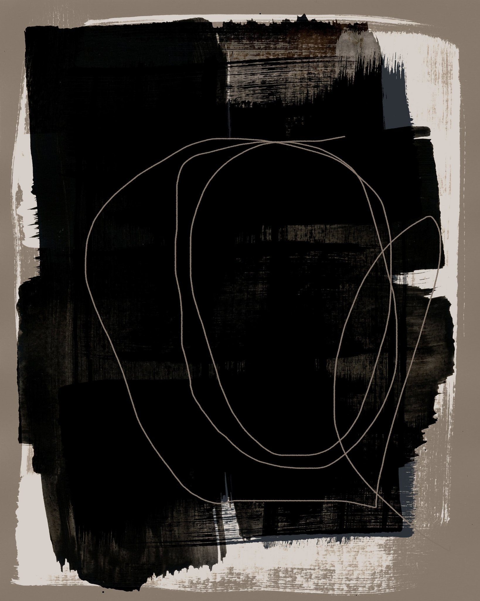 Dark Abstract Layers