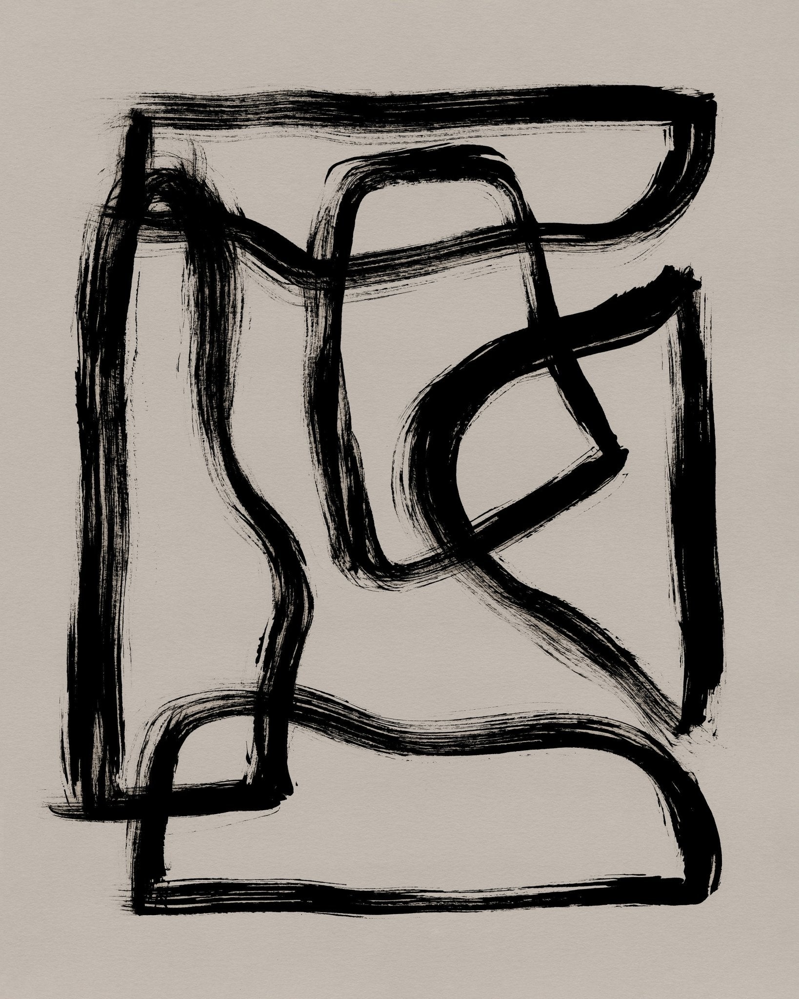 Bold Ink Shapes No2