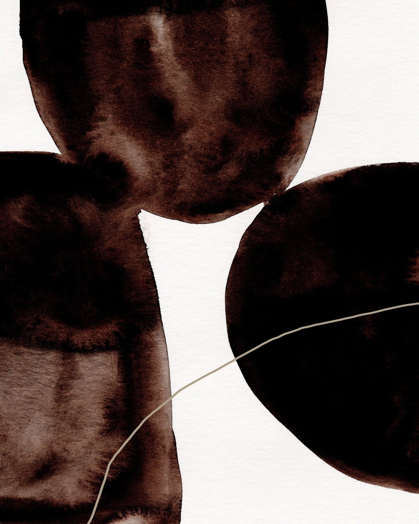 Earth Tone Shapes No1