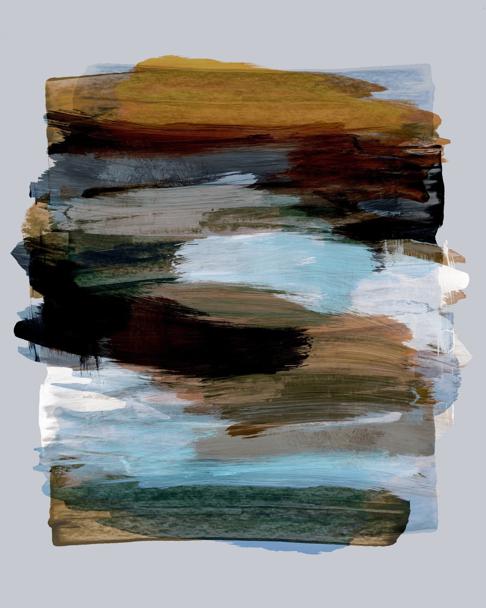 Layered Earth Strokes