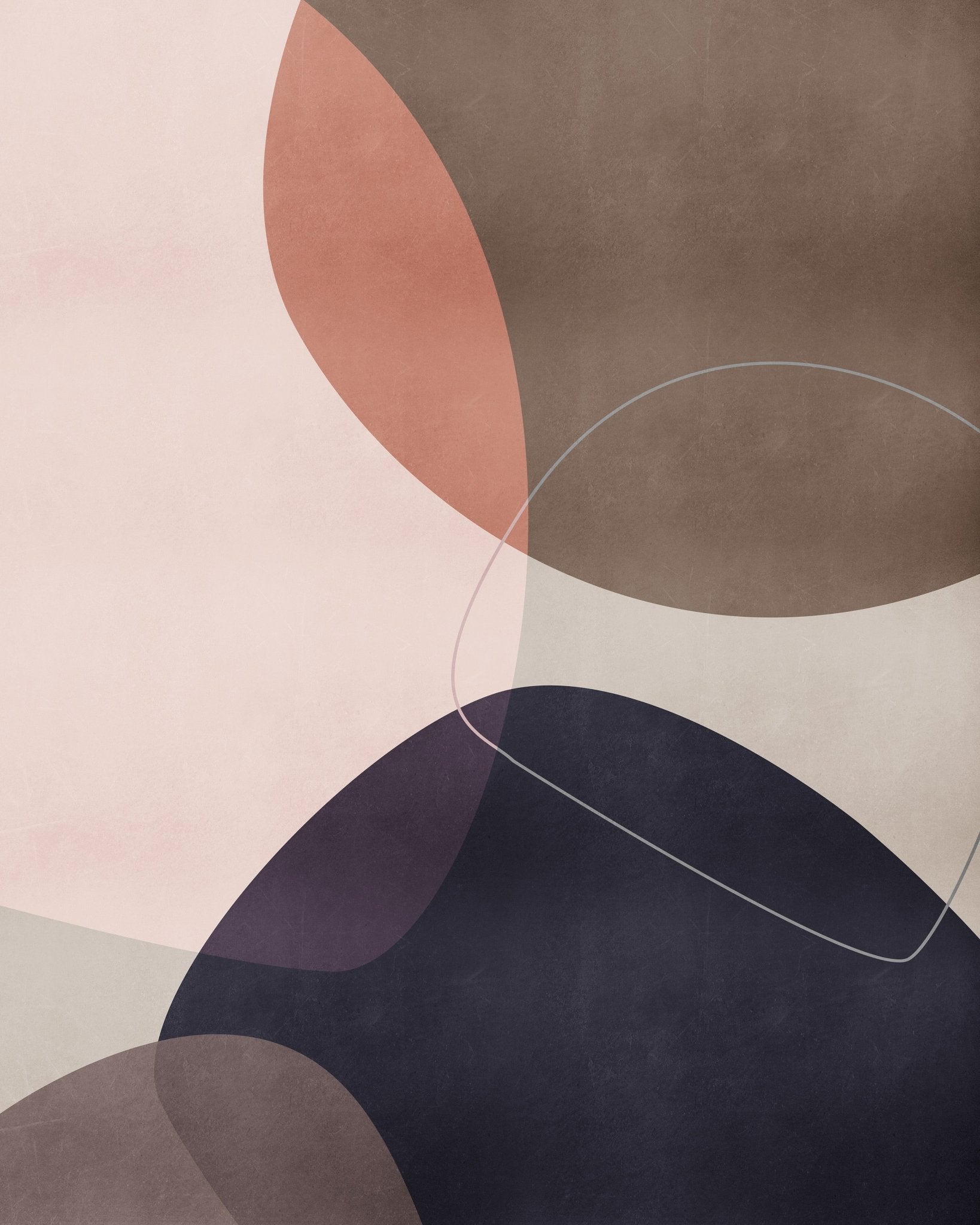 Muted Shape Balance No1