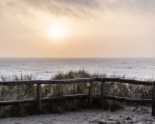 Coastal Sunset Fence
