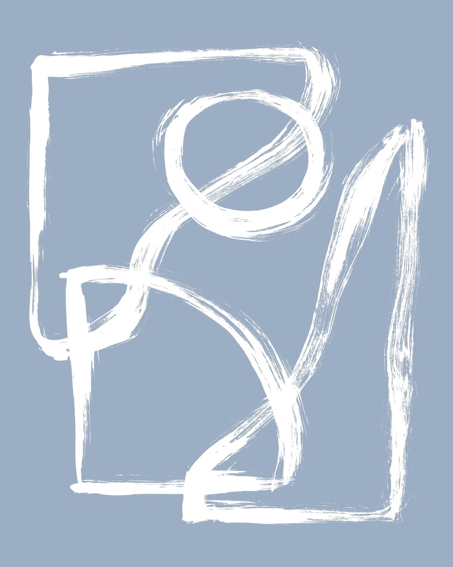White Line Forms
