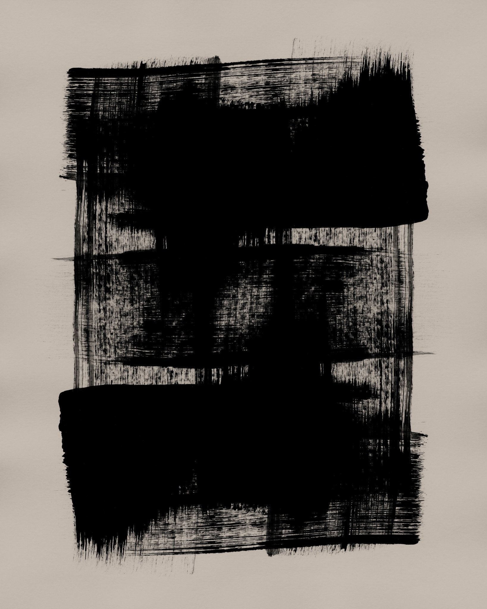Bold Black Layers No1