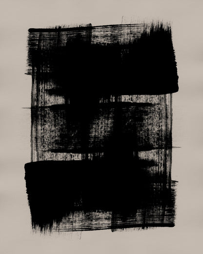Bold Black Layers No1