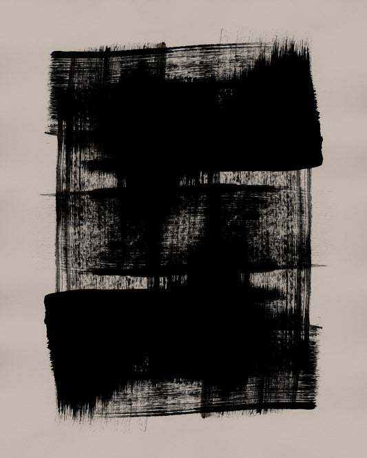Bold Black Layers No1