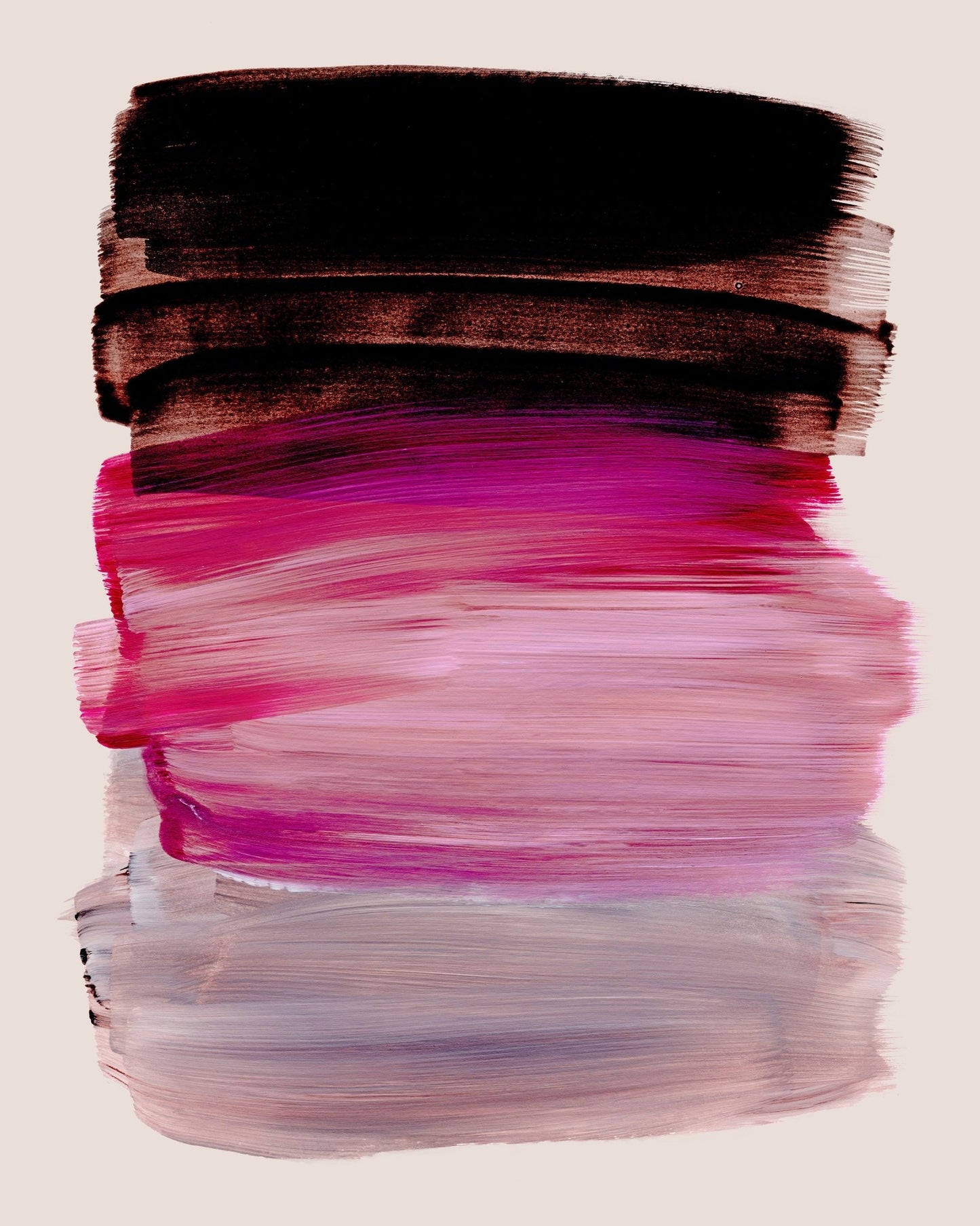 Pink Layered Strokes