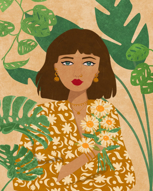 Plant Lover Portrait